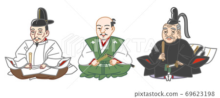 戰國三榮演義坐像集信長英康家康 戰國三榮演義坐像集信長英康家康 69623198