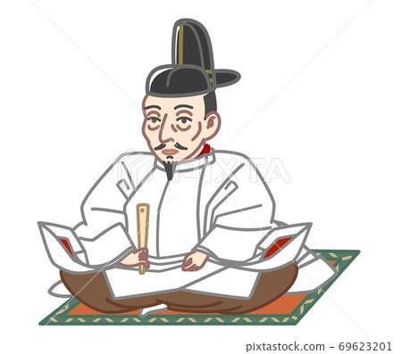 豐臣秀吉坐墊雕像 69623201