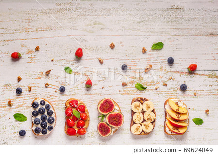 Homemade summer toast Homemade summer toast 69624049