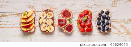 Homemade summer toast Homemade summer toast 69624053