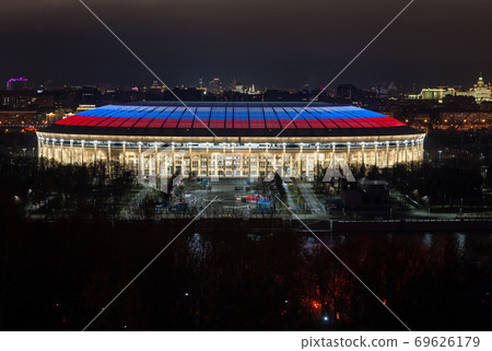 Luzhniki stadium in Moscow, where the matches of the 2018 FIFA World Cup will be held 69626179