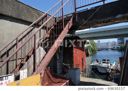 September Yokohama 594 Fisherman Town Scenery, Koyasuhama September Yokohama 594 Fisherman Town Scenery, Koyasuhama 69630157