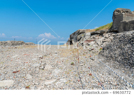 Ruins of Fort No.2 in Tokyo Bay Ruins of Fort No.2 in Tokyo Bay 69630772