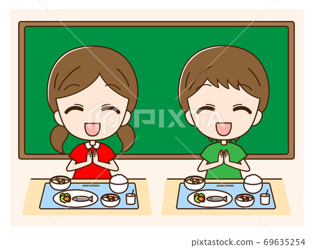 Children who have lunch 1 Children who have lunch 1 69635254