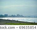 September 2020 Tsujido Coast, Kanagawa Prefecture, crowded with surfers 69635854