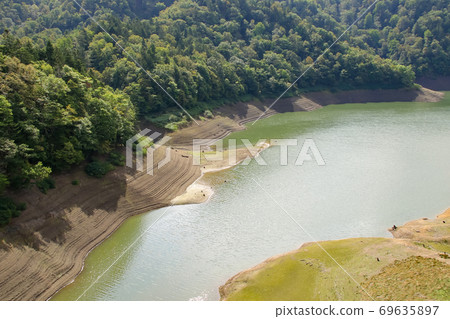 桂澤湖,三ika市,北海道,湖,景觀,自然 桂澤湖,三ika市,北海道,湖,景觀,自然 69635897
