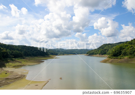 Lake Katsurazawa, Mikasa City, Hokkaido, Lakes, Landscapes, Nature 69635907