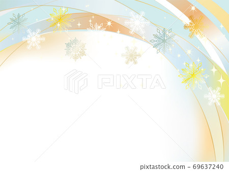 Gorgeous snow background (cornsert, Christmas) 69637240