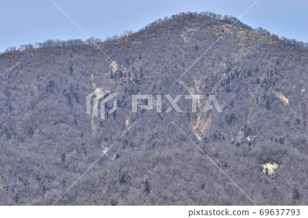 冬季從丹澤山的小丸觀看日丸丸的景色 冬季從丹澤山的小丸觀看日丸丸的景色 69637793