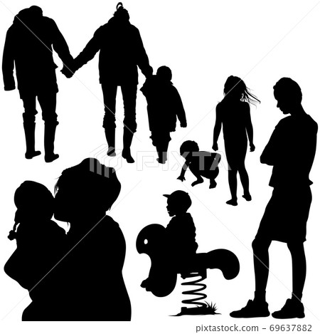 Family Silhouettes Family Silhouettes 69637882