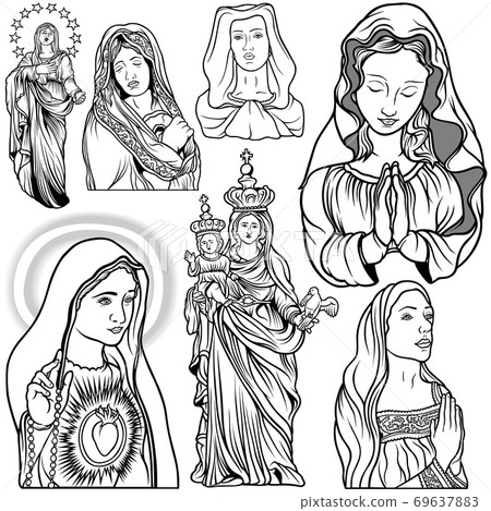 Virgin Mary Set Virgin Mary Set 69637883