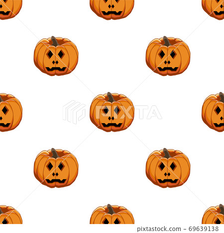 Illustration on theme big colored pattern Halloween Illustration on theme big colored pattern Halloween 69639138