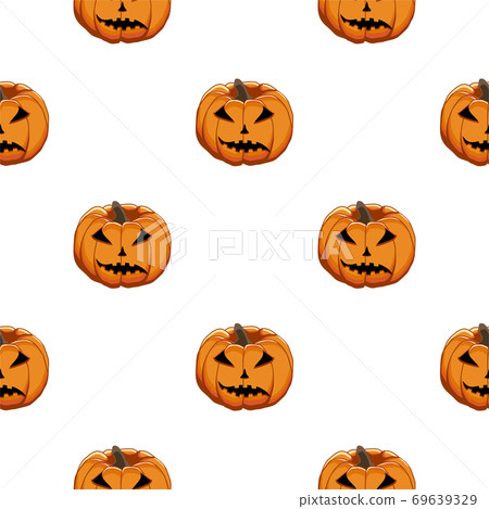 Illustration on theme big colored pattern Halloween Illustration on theme big colored pattern Halloween 69639329
