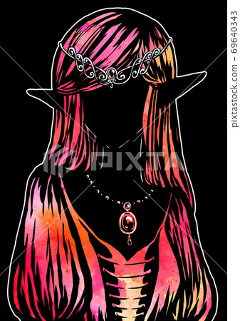 Elf woman 69640343