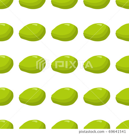 Illustration on theme big colored seamless papaya Illustration on theme big colored seamless papaya 69641541
