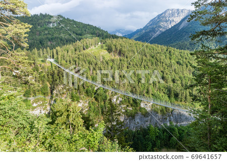 Highline 179 Reutte from Austria, its castle, 69641657