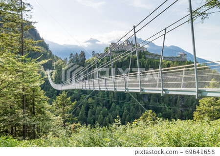 Highline 179 Reutte from Austria, its castle, 69641658