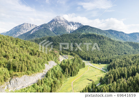 Highline 179 Reutte from Austria, its castle, 69641659