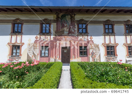 Oberammergau village highlights, Germany and Oberammergau village highlights, Germany and 69641745