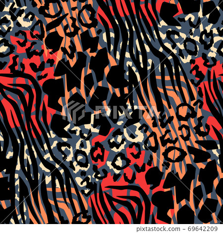 Animal skin seamless pattern Animal skin seamless pattern 69642209