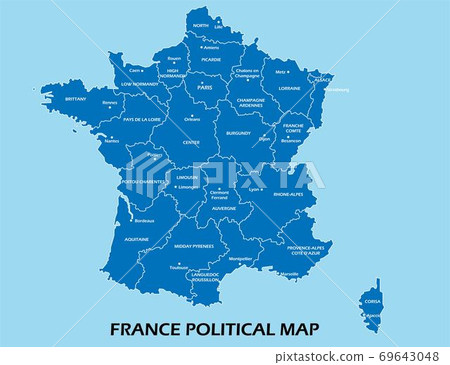 China political map divide by state colorful outline simplicity style. China political map divide by state colorful outline simplicity style. 69643048