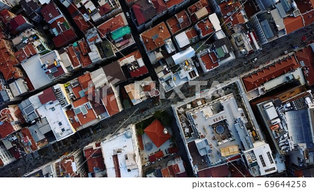 Cityscape Istanbul, Turkey. Photo from the bird's-eye view 69644258