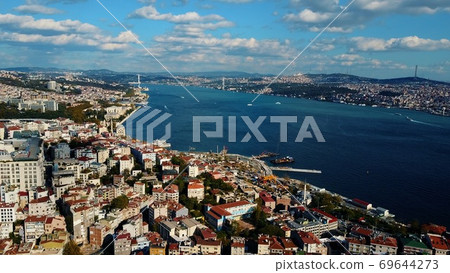 Istanbul and Bosphorus from a bird's eye view Istanbul and Bosphorus from a bird's eye view 69644273