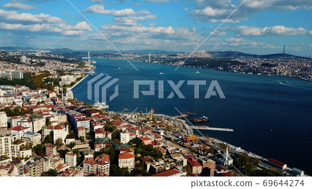 Istanbul and Bosphorus from a bird's eye view Istanbul and Bosphorus from a bird's eye view 69644274