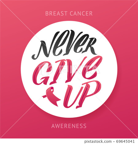 Breast Cancer Awareness Month Design. Pink Poster 69645041