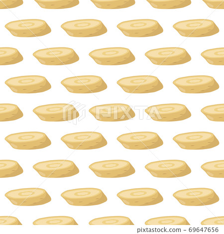 Illustration on theme of pattern plant parsnip Illustration on theme of pattern plant parsnip 69647656