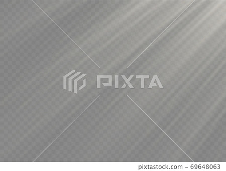 White sun rays. - Stock Illustration [69648063] - PIXTA