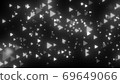 Glitter triangular particles 69649066