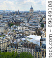 從小山看的巴黎都市風景 69649108