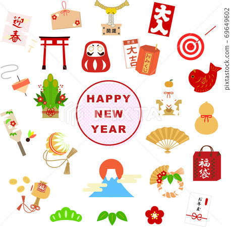 新年幸運符套裝(彩色) 新年幸運符套裝(彩色) 69649602