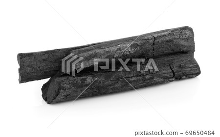 Natural wood charcoal, traditional charcoal or hard wood charcoa 69650484