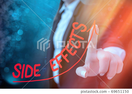 Handwriting text writing Side Effects. Concept Handwriting text writing Side Effects. Concept 69651150