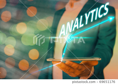 Word writing text Analytics. Business concept for Word writing text Analytics. Business concept for 69651176