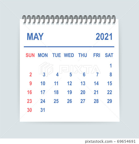 May 2021 calendar