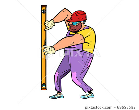 Builder with meter level Builder with meter level 69655582