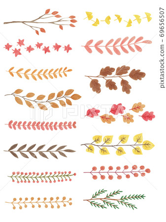 秋天的樹分支模式 秋天的樹分支模式 69656507