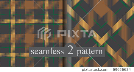 Checkered classical pattern set tartan. 69656624