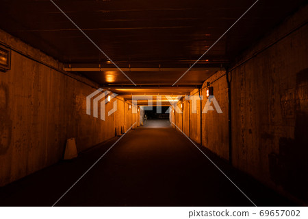 在鈉燈照亮的黑暗警衛下 69657002