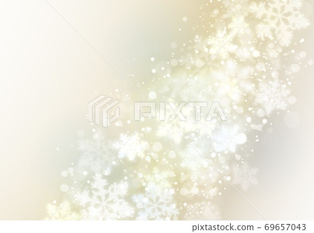 金色的雪模式圖像 69657043