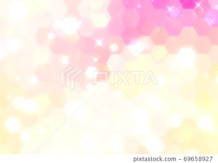 閃耀的幾何抽象背景 69658927