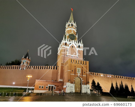 Russia Moscow Kremlin Nikoliskaya Tower 69660173