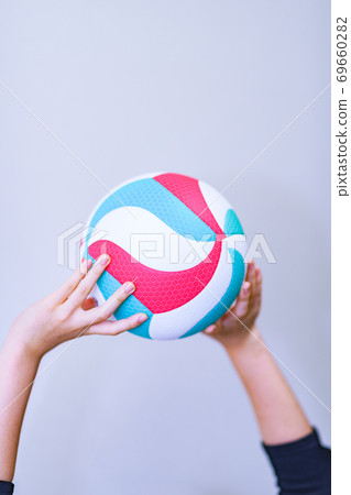 Volleyball [Image of sports and club activities] 69660282