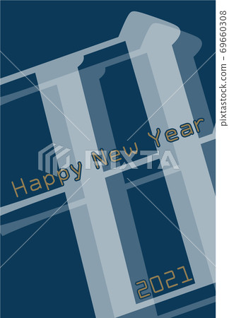 2021年新年賀卡材料 69660308