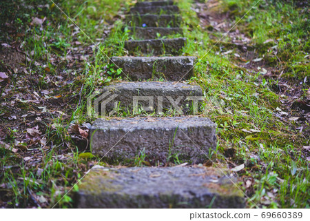 Stone steps of Bishamontendo, Kurokawa, Kanagawa Prefecture Stone steps of Bishamontendo, Kurokawa, Kanagawa Prefecture 69660389