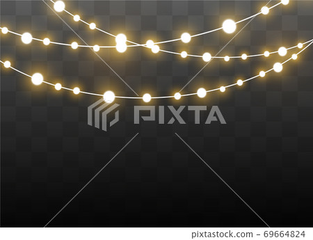Christmas lights effect Christmas lights effect 69664824