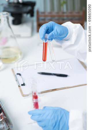 Science, chemistry, biology, and medicine concept, scientist with equipment and science experiments 111 Science, chemistry, biology, and medicine concept, scientist with equipment and science experiments 111 69665090